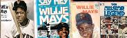 Willie Mays *** Vintage Publications Collection *** Lot of (9) ('70s/'80s)