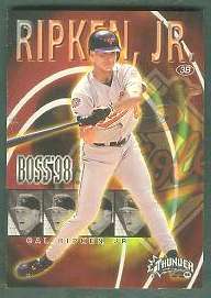 1998 Fleer Circa Thunder - BOSS 98 - Complete 20-card Insert Set Baseball cards value