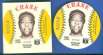 1976 Crane SQUARE-CUT PROOF - HANK AARON with Regular Disc (Brewers/Braves)