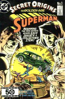  Comic: Secret Origins # 1 - THE GOLDEN-AGE SUPERMAN (1986) Baseball cards value