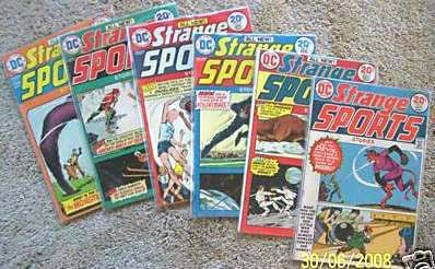  Comic: STRANGE SPORTS STORIES #1-#5 (5 comics) (1973-1974) Baseball cards value