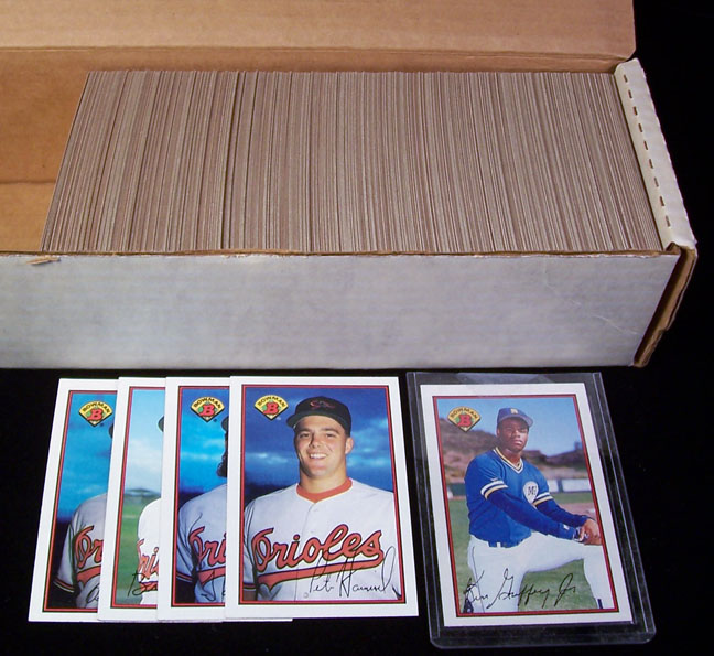 1989 Bowman - FACTORY SET (484 cards) Baseball cards value