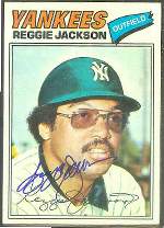 1977 Topps AUTOGRAPHED  Baseball card front