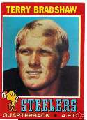 1971 Topps Football card front