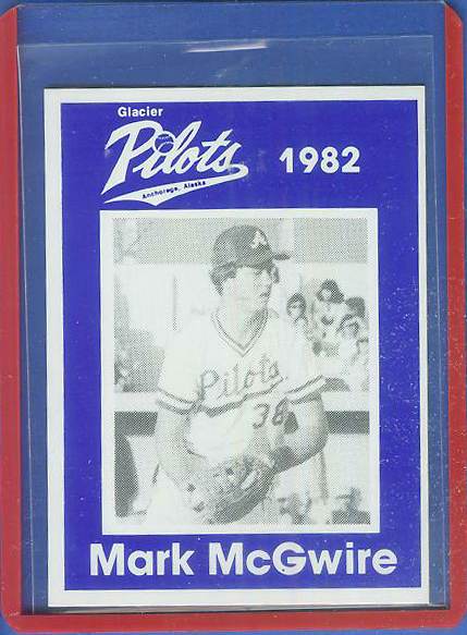 1982 Anchorage Glacier Pilots #MM Mark McGwire Baseball cards value