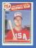 1985 Topps #401 Mark McGwire ROOKIE USA OLYMPIC TEAM [#b]