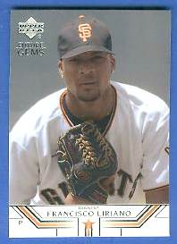 2002 UD Future Gems #25 Francisco Liriano ROOKIE (Giants) Baseball cards value