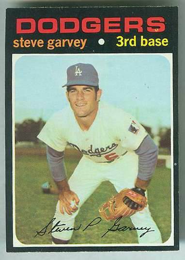 1971 Topps #341 Steve Garvey ROOKIE [#a] (Dodgers) Baseball cards value