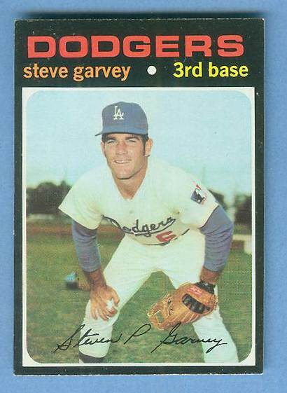 1971 Topps #341 Steve Garvey ROOKIE [#b] (Dodgers) Baseball cards value