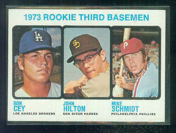 1973 Topps #615 Mike Schmidt ROOKIE [#b] TOUGHER HIGH #.(Phillies) Baseball cards value