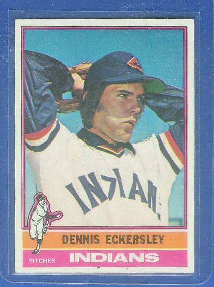 1976 Topps #.98 Dennis Eckersley ROOKIE [#b] (Indians) Baseball cards value