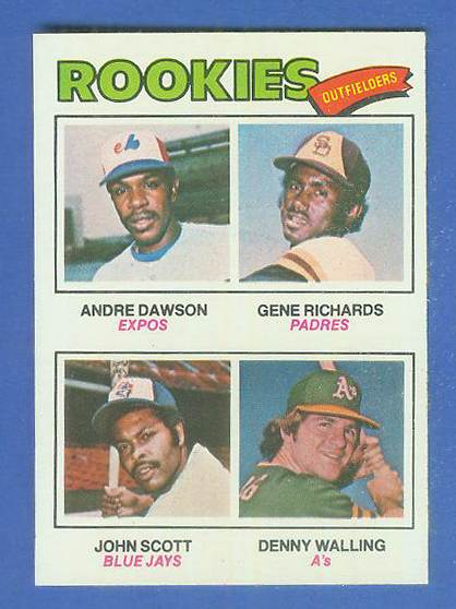 1977 Topps #473 Andre Dawson ROOKIE [#a] (Expos) Baseball cards value