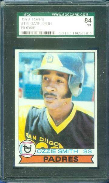 1979 Topps #116 Ozzie Smith ROOKIE [#sgc] (Padres) Baseball cards value