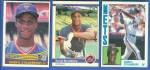 Darryl Strawberry -  1984 Rookie Card Lot (Topps,Donruss & Fleer)