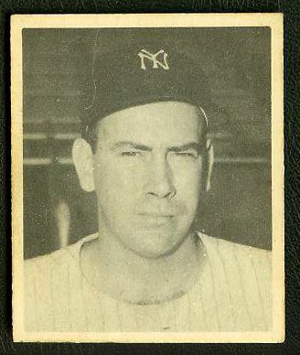 1948 Bowman #.22 Floyd Bevens ROOKIE SHORT PRINT (Yankees) Baseball cards