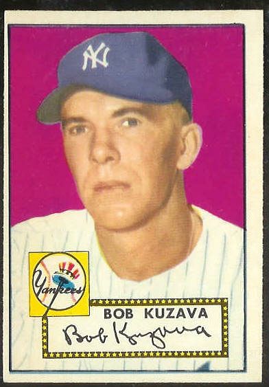 1952 Topps #.85 Bob Kuzava [#a] (Yankees) Baseball cards value