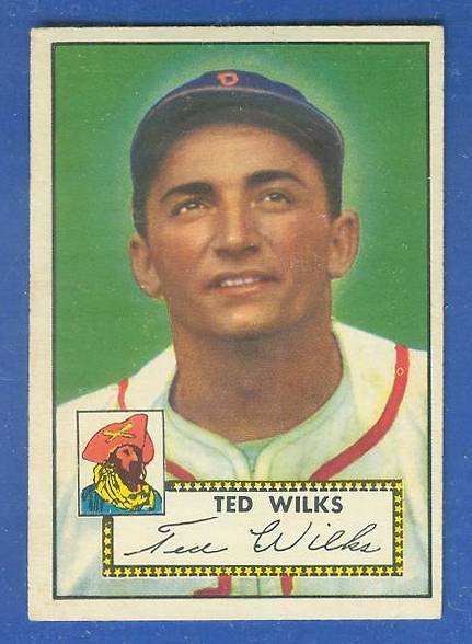 1952 Topps #109 Ted Wilks [#b] (Pirates) Baseball cards value