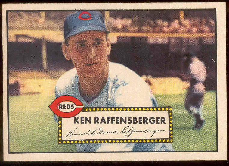 1952 Topps #118 Ken Raffensberger [#a] (Reds) Baseball cards value