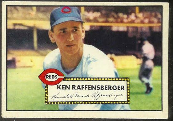 1952 Topps #118 Ken Raffensberger [#b] (Reds) Baseball cards value