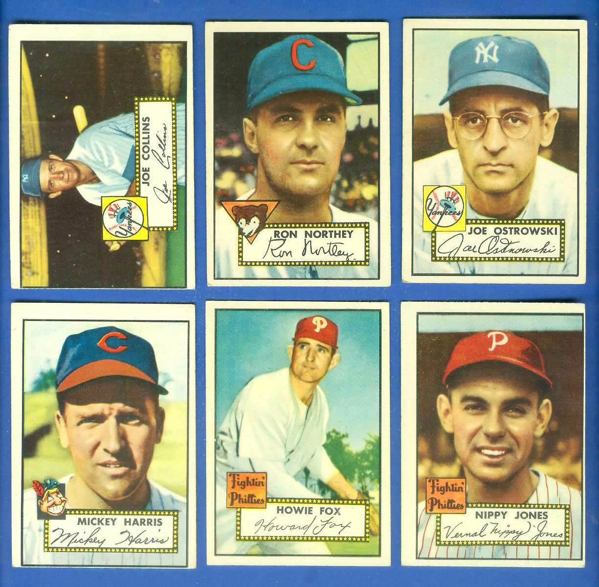 1952 Topps #206 Joe Ostrowski (Yankees) Baseball cards value