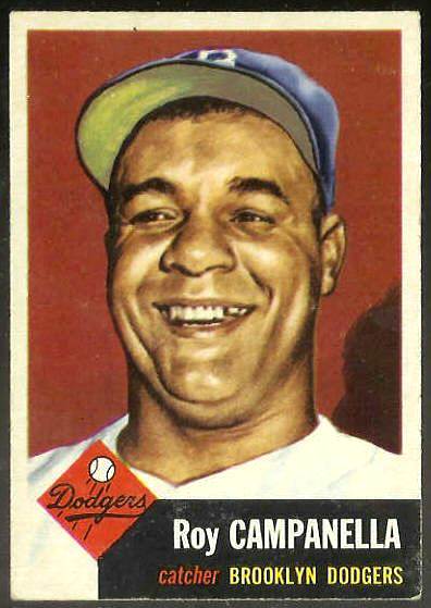 1953 Topps #.27 Roy Campanella [#a] (Brooklyn Dodgers) Baseball cards