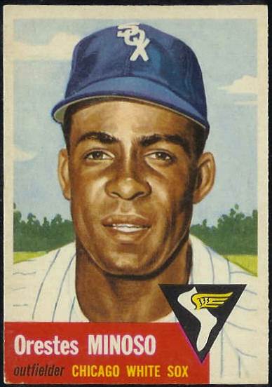 1953 Topps #.66 Orestes Minoso [#b] (White Sox) Baseball cards value