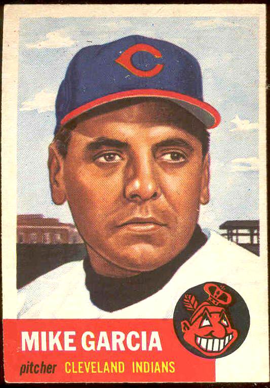 1953 Topps #.75 Mike Garcia (Indians) Baseball cards value