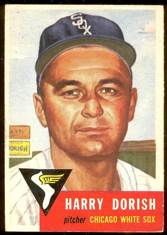 1953 Topps #145 Harry Dorish (White Sox) Baseball cards value