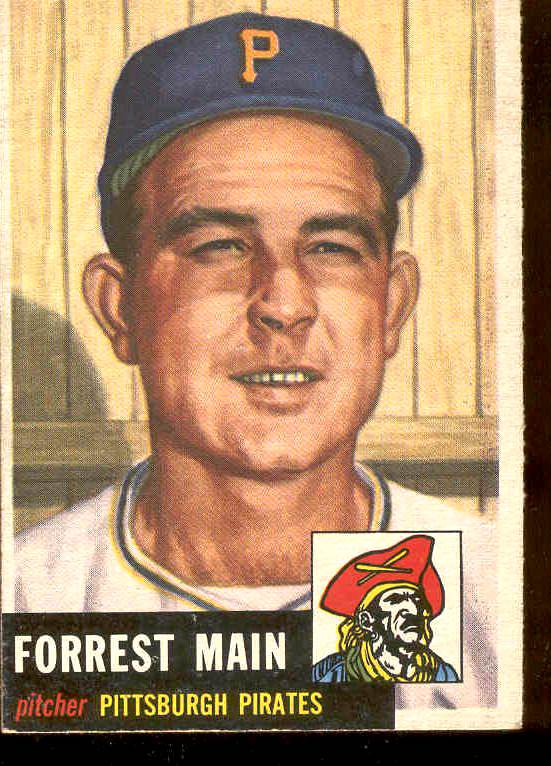 1953 Topps #189 Ray Jablonski (Cardinals) Baseball cards value
