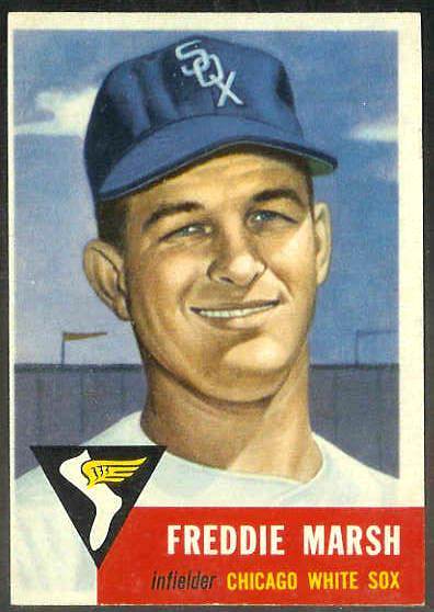 1953 Topps #240 Freddie Marsh SCARCE HIGH #.(White Sox) Baseball cards value