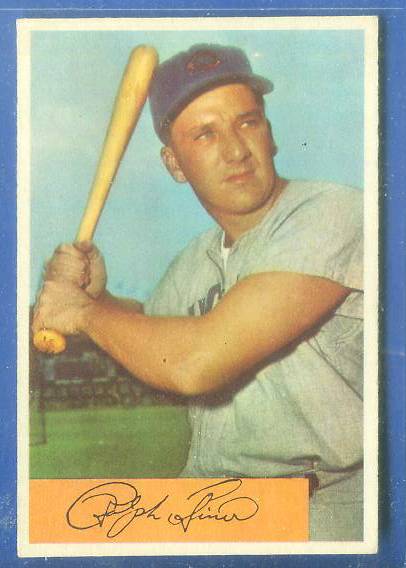 1954 Bowman #.45 Ralph Kiner [#c] (Cubs) Baseball cards value