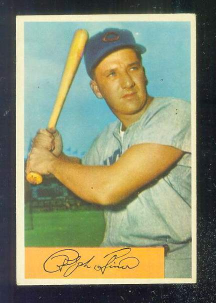1954 Bowman #.45 Ralph Kiner [#e] (Cubs) Baseball cards value