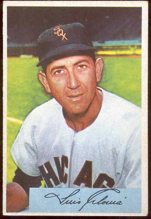 1954 Bowman #134 Luis Aloma (White Sox) Baseball cards value