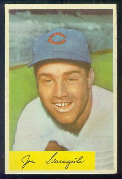 1954 Bowman #141 Joe Garagiola [#a] (Cubs) Baseball cards value