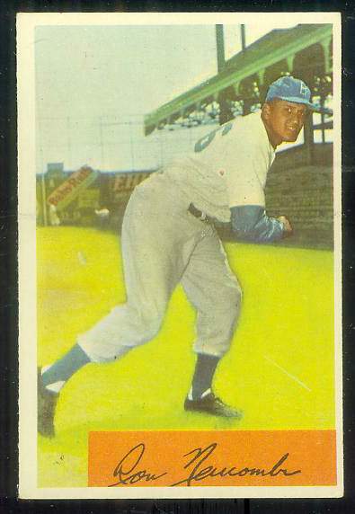 1954 Bowman #154 Don Newcombe (Brooklyn Dodgers) Baseball cards value