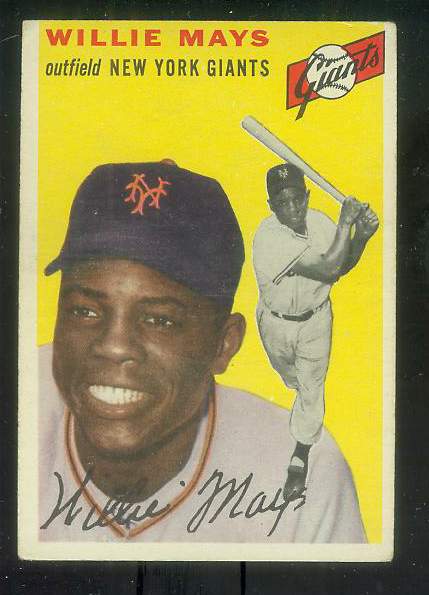 1954 Topps #.90 Willie Mays [#c] (NY Giants) Baseball cards value