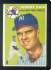 1954 Topps #205 Johnny Sain [#b] (Yankees)