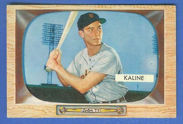 1955 Bowman #.23 Al Kaline [#b] (Tigers) Baseball cards value