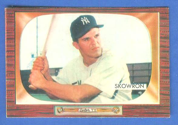 1955 Bowman #160 Bill Skowron [#a] (Yankees) Baseball cards value