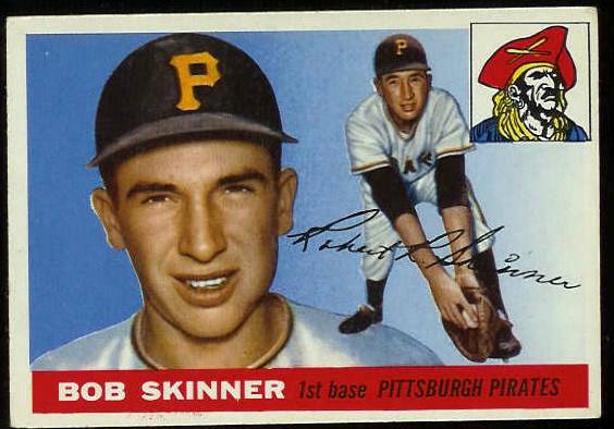 1955 Topps #.88 Bob Skinner ROOKIE (Pirates) Baseball cards value