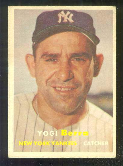 1957 Topps #..2 Yogi Berra (Yankees) Baseball cards value