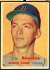 1957 Topps #338 Jim Bunning ROOKIE SCARCE MID SERIES (Tigers)