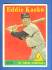 1958 Topps #..8B Eddie Kasko SCARCE YELLOW LETTER VARIATION (Cardinals)