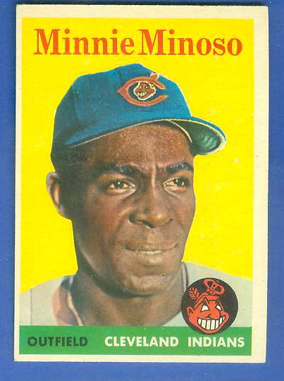 1958 Topps #295 Minnie Minoso (White Sox) Baseball cards value