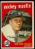 1959 Topps #.10 Mickey Mantle (Yankees)