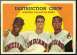1959 Topps #166 'Destruction Crew' [#a] (Indians)