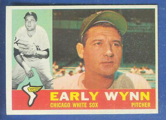 1960 Topps #..1 Early Wynn [#b] (White Sox) Baseball cards
