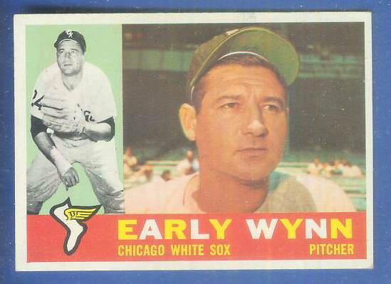 1960 Topps #..1 Early Wynn [#c] (White Sox) Baseball cards