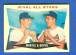 1960 Topps #160 Mickey Mantle/Ken Boyer [#b] (Yankees/Cardinals)