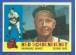 1960 Topps #335 Red Schoendienst [#b] (Braves)